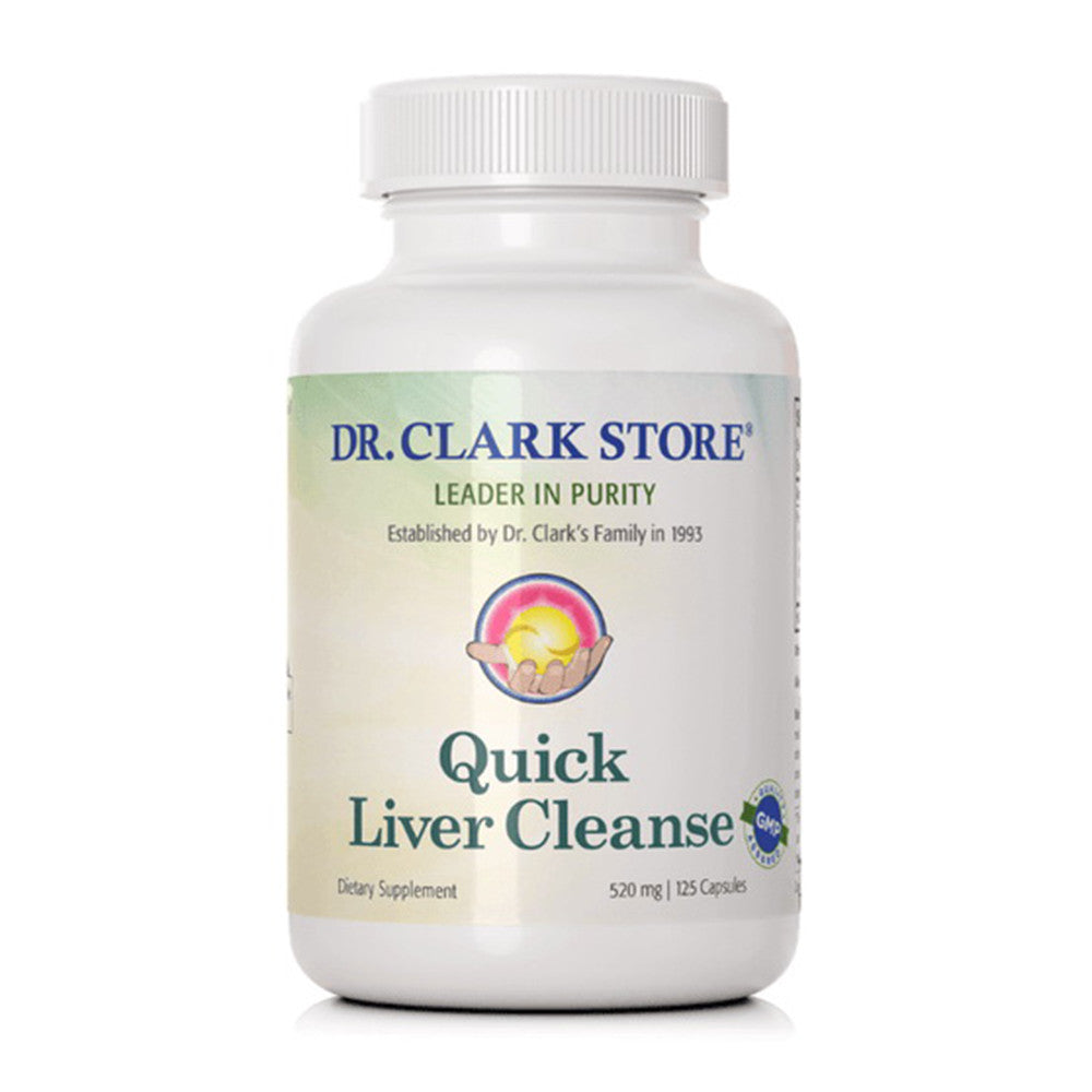 Dr Clark Quick Liver Health Protocol, 520 Mg Capsules, 125 Ea